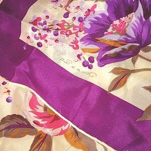 Authentic Oscar de la Renta scarf